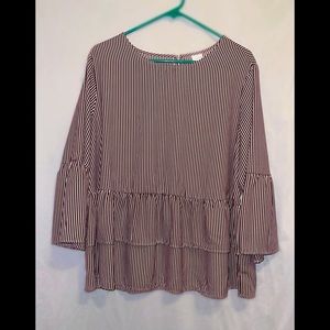 Adorable Striped Blouse